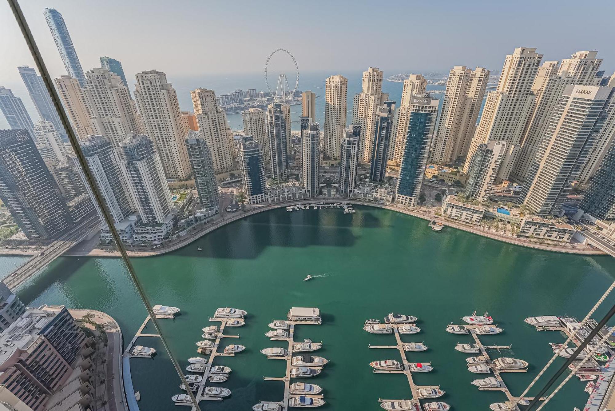 Modern 2Br High Floor Haven In Vida Dubai Marina Διαμέρισμα Εξωτερικό φωτογραφία